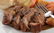 chai tea-infused pot roast with root vegetables