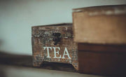 vintage loose leaf tea storage