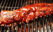 Peach tea barbeque sauce made with Peach Oolong tea