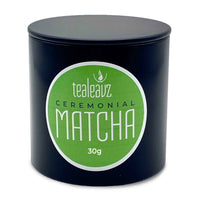 Ceremonial grade matcha in 30g canister