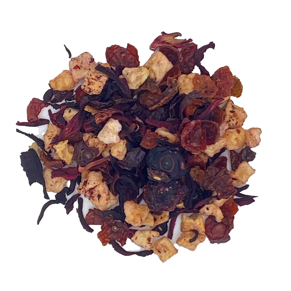 loose leaf blueberry hibiscus tea