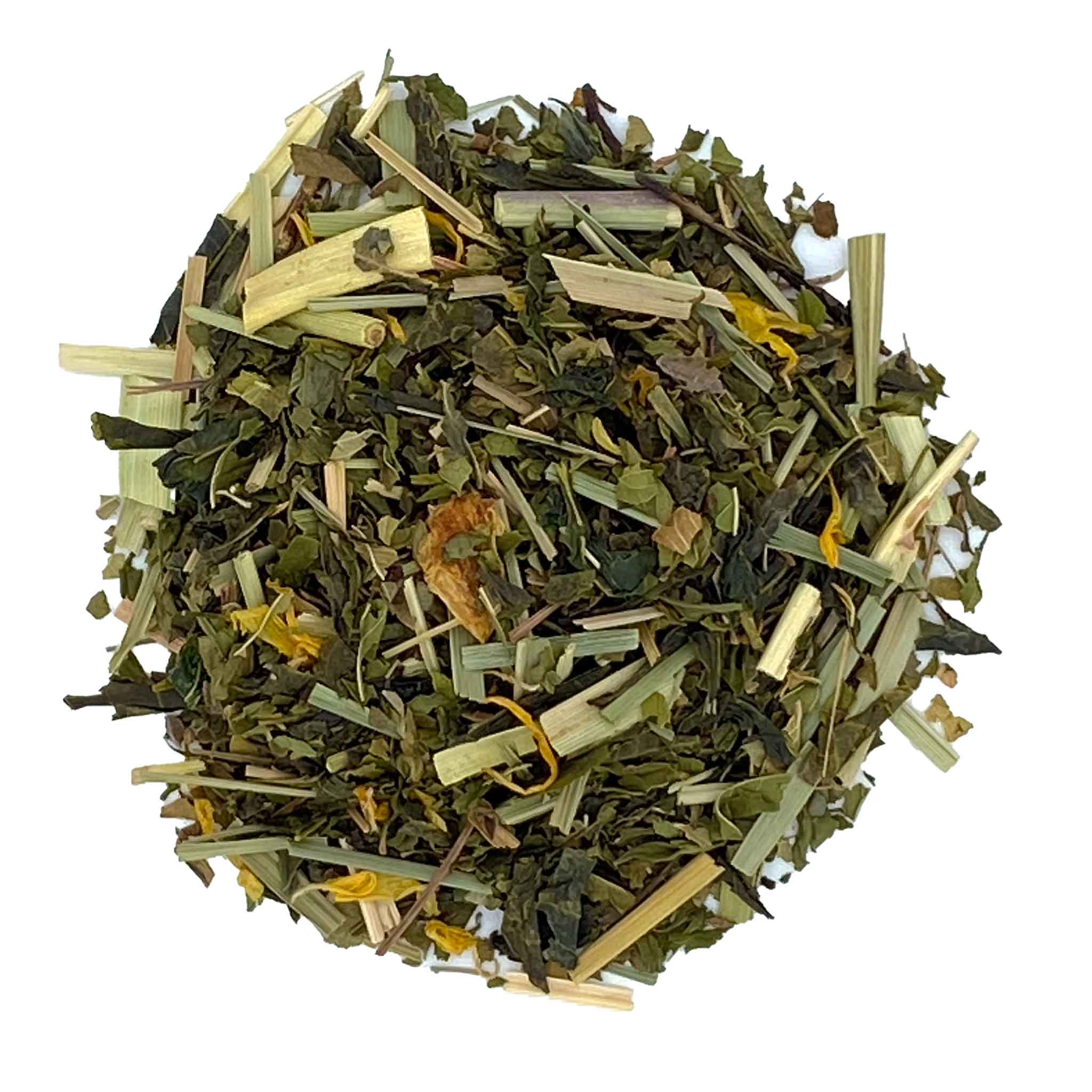 loose leaf jade citrus mint tea makes a delicious honey citrus mint tea or medicine ball tea