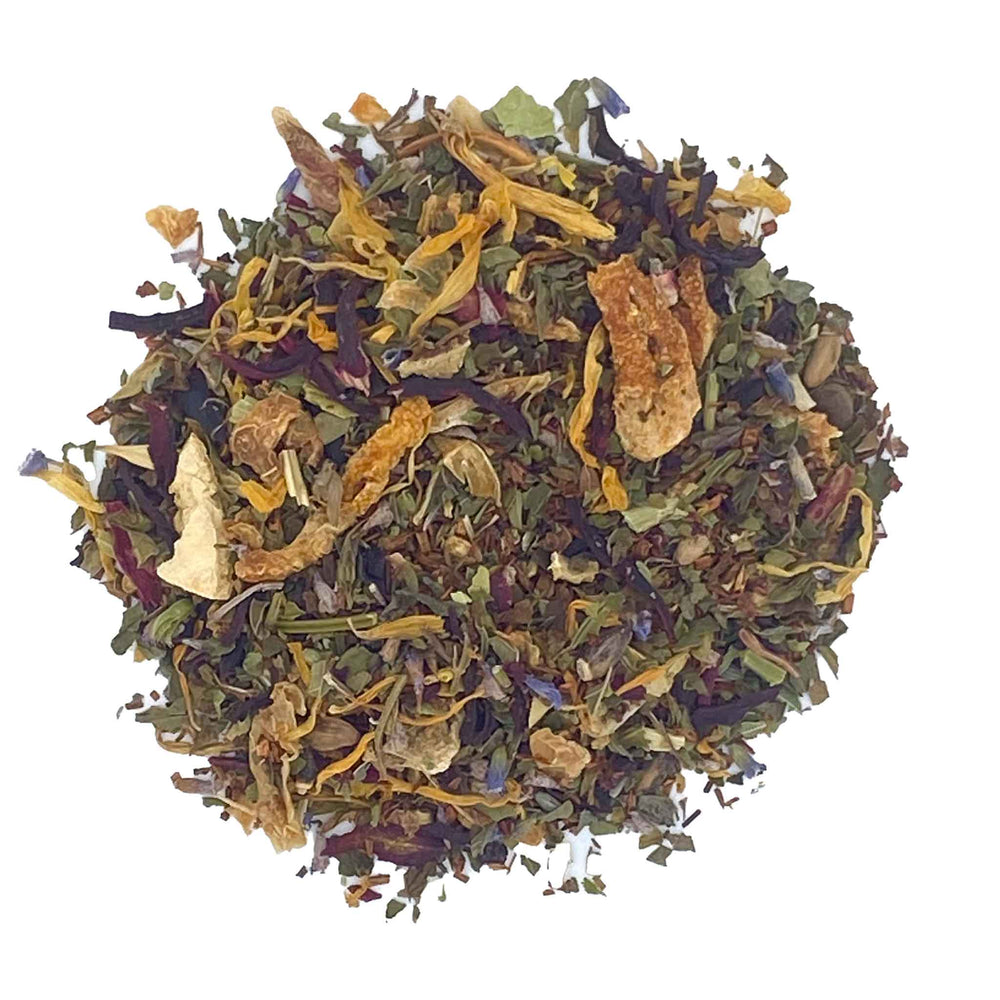 loose leaf orange blossom tea