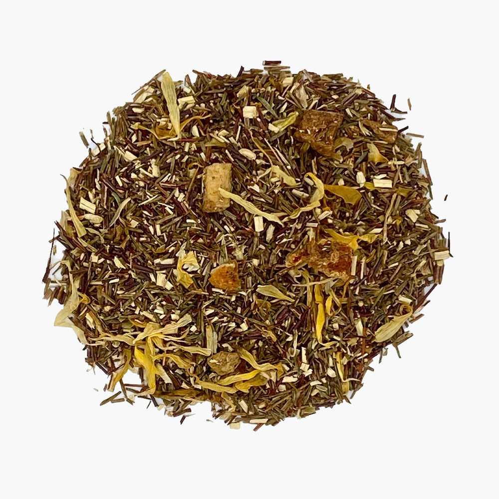loose leaf tropical green rooibos tea