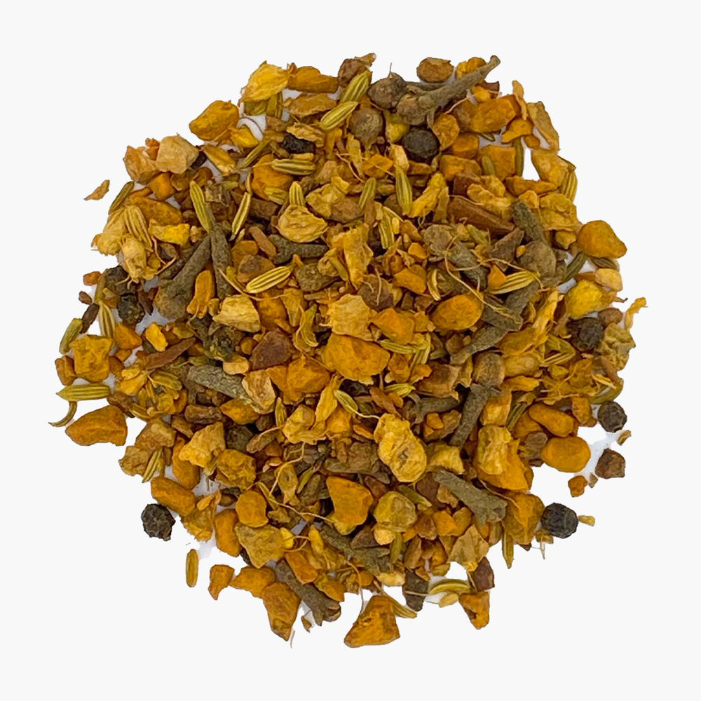 loose leaf turmeric chai tea