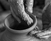 the process of making ceramic matcha bowl
