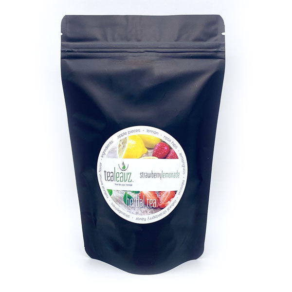 pouch of strawberry lemonade tea