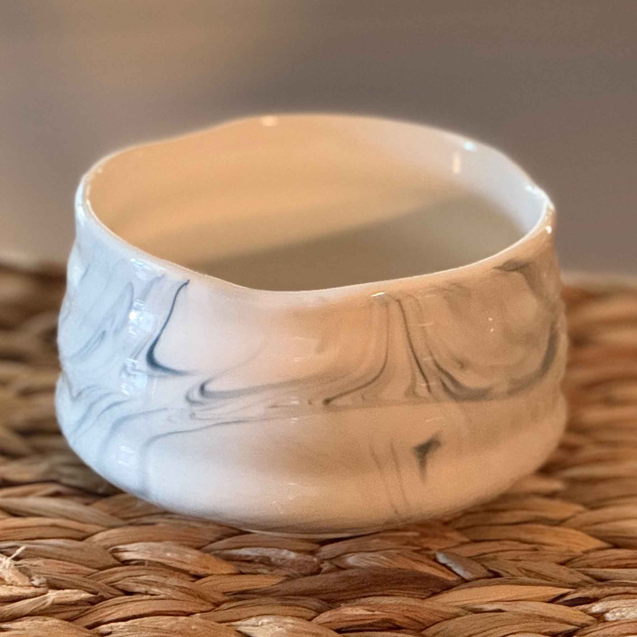 handmade ceramic matcha bowl