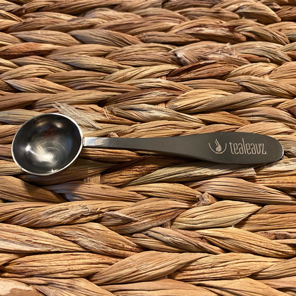 the perfect tea spoon for measuring loose leaf tea