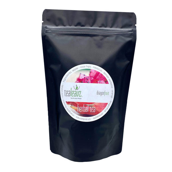 package of dragon fruit tea