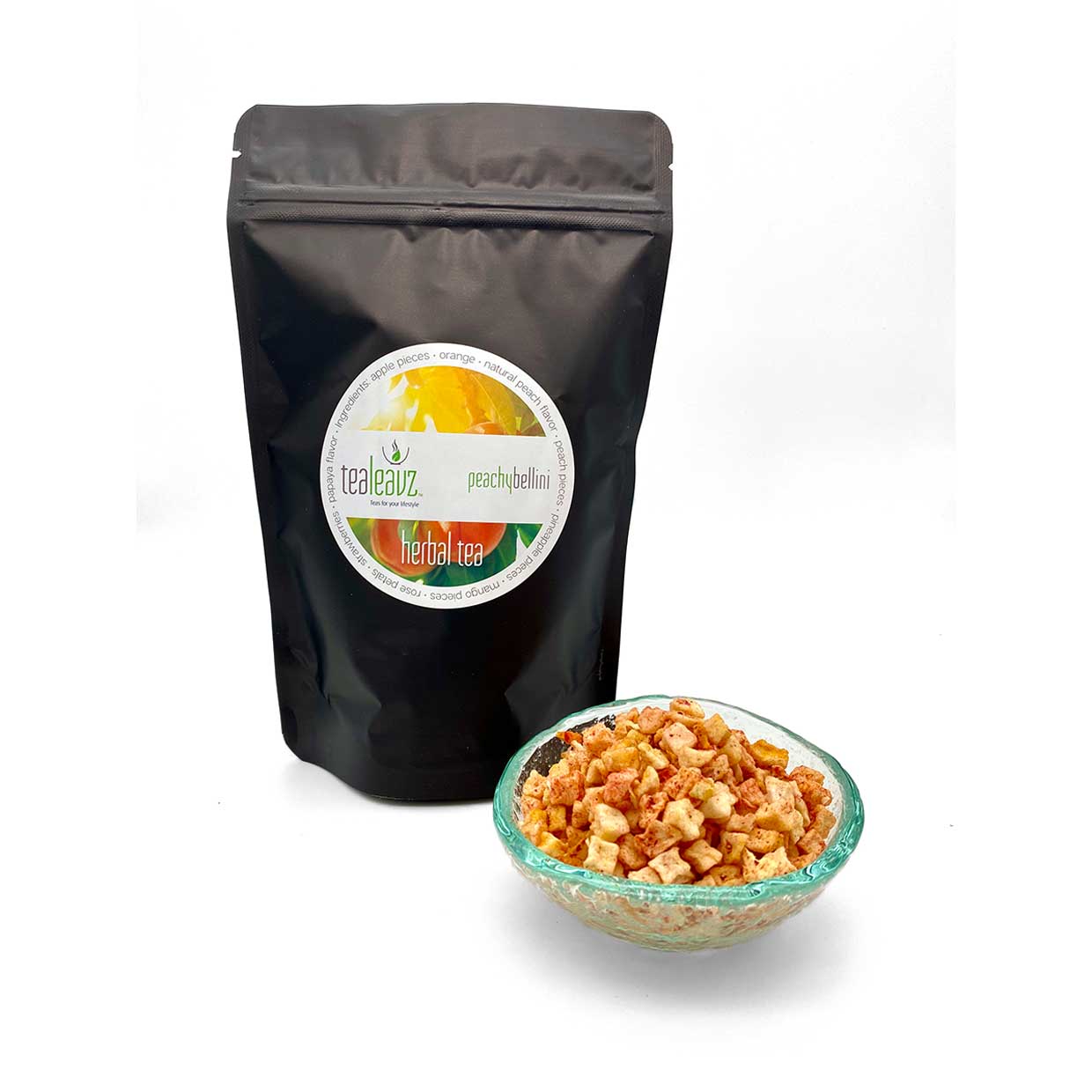 peach bellini tea