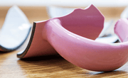 A broken pink mug symbolizing 10 Mistakes to Avoid when Steeping Tea