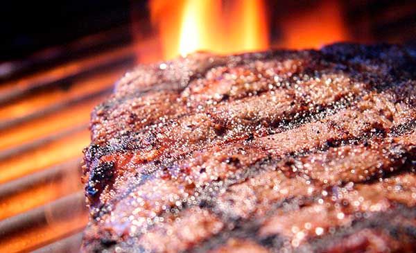 tea-smoked ribeye