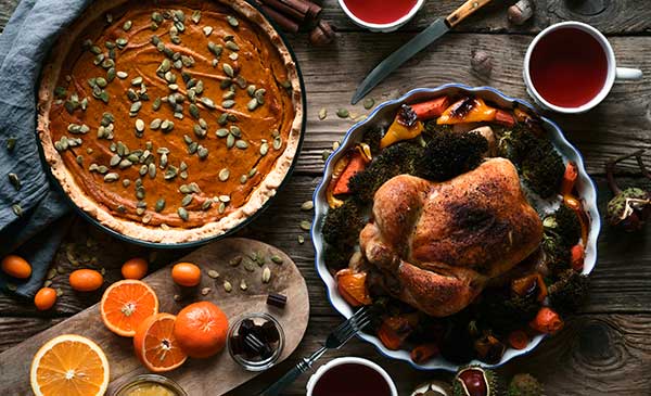 how to pair tea with your thanksgiving meal