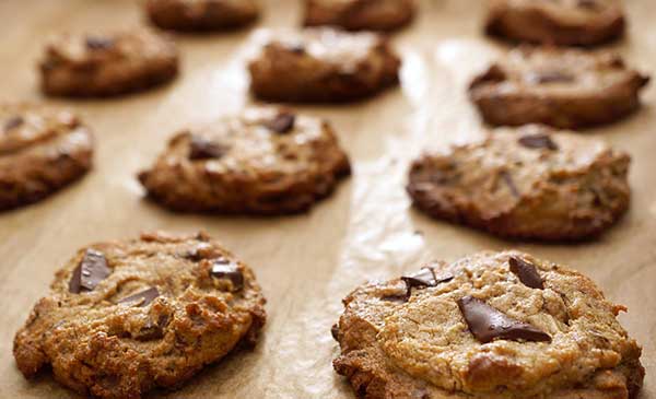 Flourless peanut butter chocolate chip black tea cookie recipe