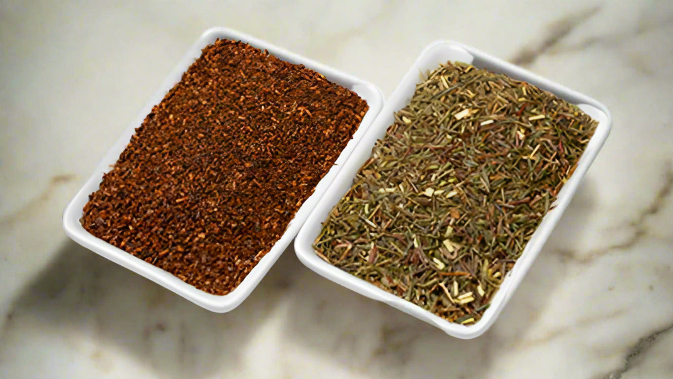 green rooibos vs red rooibos tea