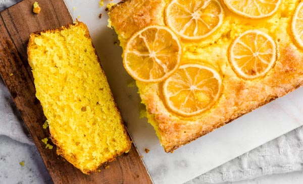 Lemon Turmeric Tea Cake