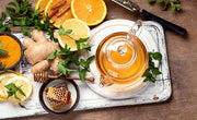 Teapot of Jade Citrus Mint Tea