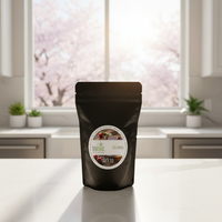 black cherry tea in pouch
