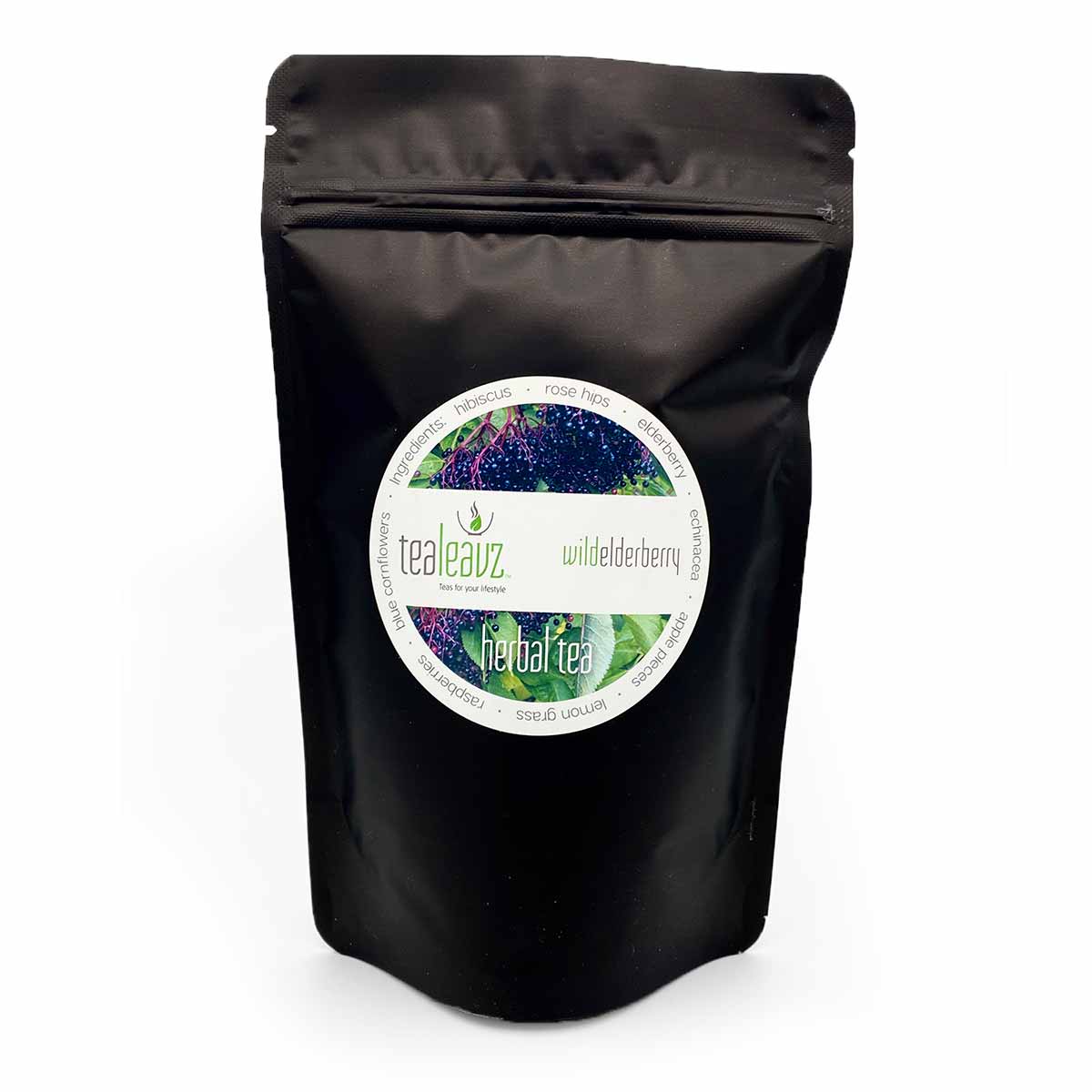 package of Elderberry Hibiscus Herbal Tea