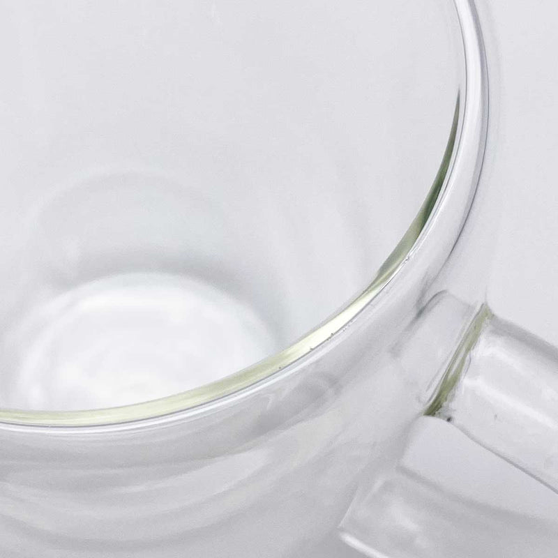 Double Walled Glass Mug – Brave Coffee & Tea