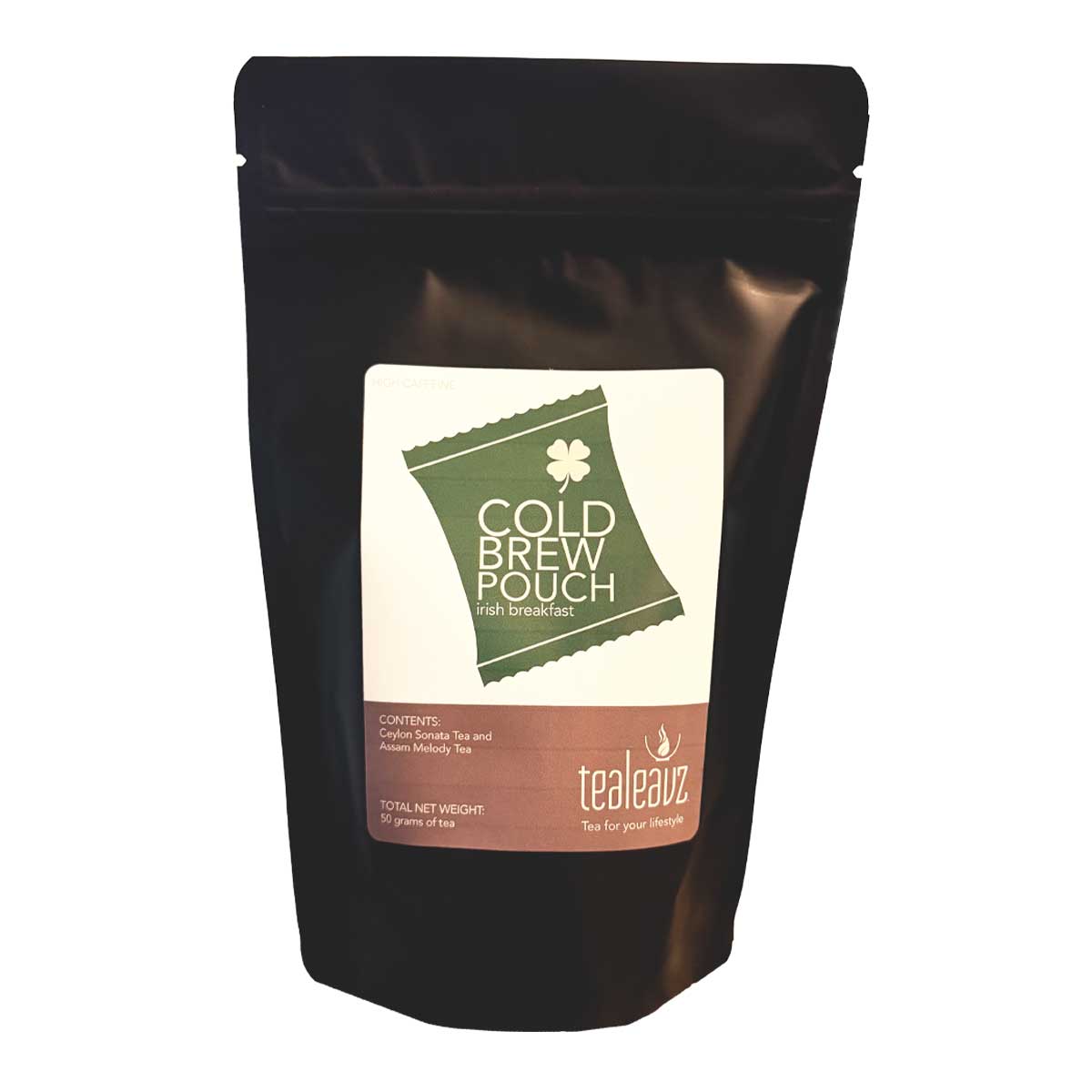 irish breakfast black tea cold brew tea pouch