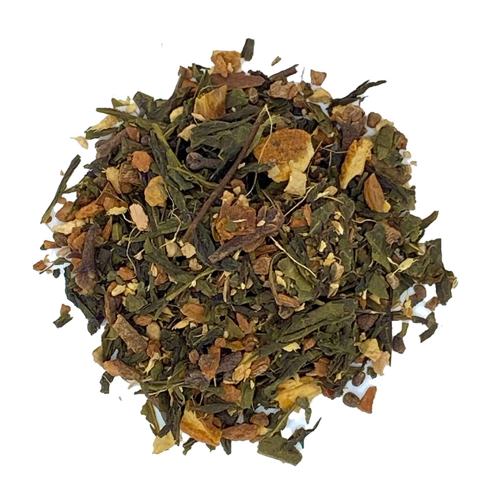 loose leaf chai green tea