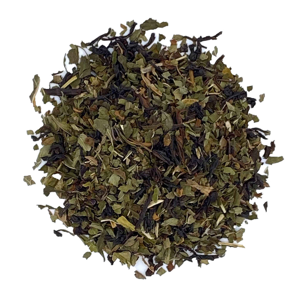 loose leaf Moroccan Mint Darjeeling Tea