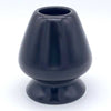 soft black ceramic matcha whisk holder