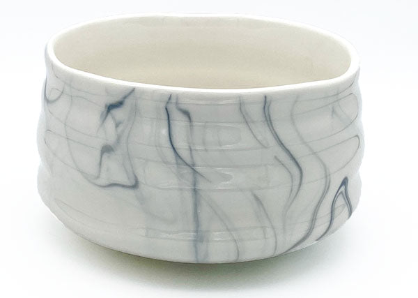 summer sky ceramic matcha bowl