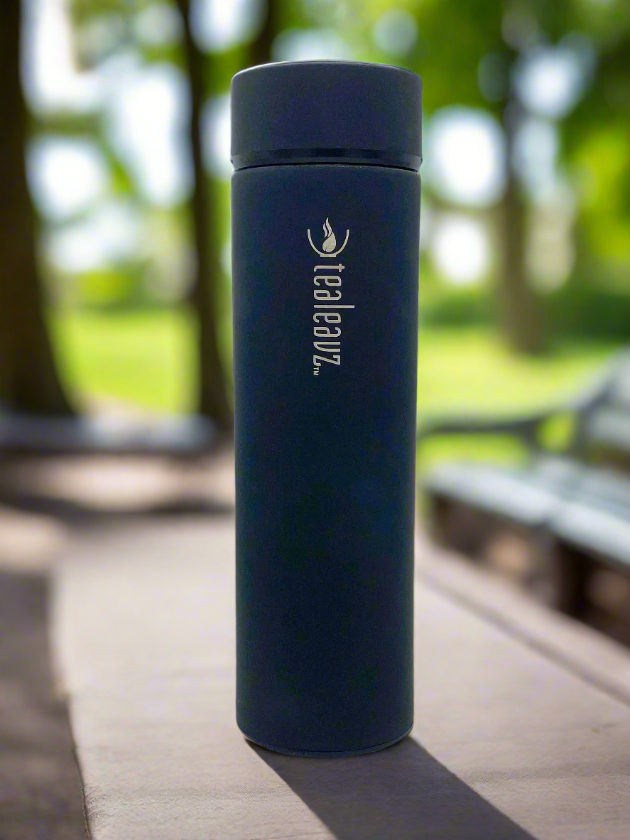 thermos bottle with tea infuser