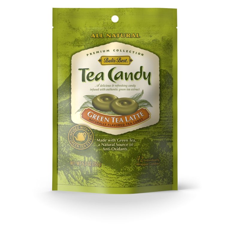 green tea latte tea candy