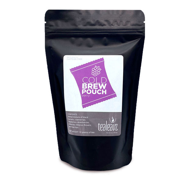 berry cold brew tea pouch