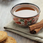 cinnamon rooibos chai tea in ceramic cup