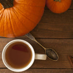 pumpkin spice tea in a mug