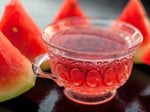 watermelon tea in a cup